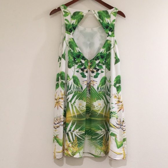 Alice + Olivia “Sunburst Palm” Mini Dress - Picture 4 of 16